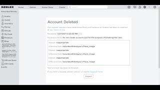 Trying to get banned in Roblox