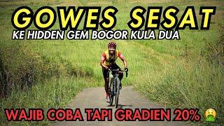 GOWES SESAT 100km KE HIDDEN GEM BOGOR  WAJIB UNTUK DICOBA DIJAMIN GAK MAU PULANG  KULA DUA