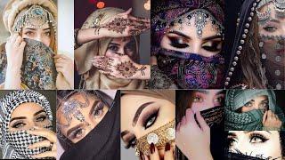 Stylish Hijab Niqab Beautiful & Eyes Dpz Picture For Girls  