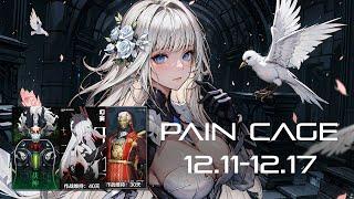 Pain Cage 1.87M  Fushen ● Tifa ● Hamlet  12.11 - 12.17【Punishing Gray Raven CN】