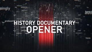 History Documentary Opener  After Effects Template   AE Templates