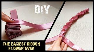 Ribbon FlowersAmazing Satin Ribbon flower trick