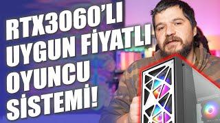 RTX3060’lı ve Stoklarla Sınırlı Oyuncu Sistemi İncelemesi