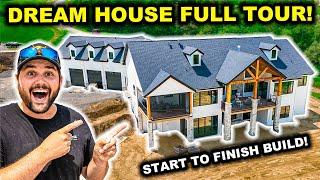 We Moved In FULL TOUR of My NEW DREAM HOUSE Start to Finish Build