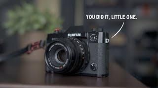 The little Fujifilm camera that did.