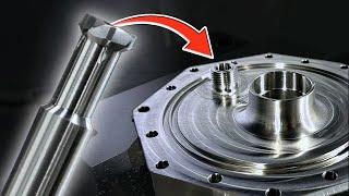 Grinding Custom Tool for Complex Aerospace Bulkhead Fitting