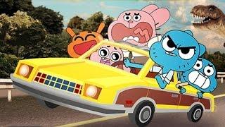 The Amazing World Of Gumball Wheels of Rage - Cartoon Games Full HD In English