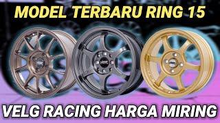 Velg Mobil Ring 15 HSR Terbaru JDM Design  Single Pcd Untuk Yaris Brio March Dll  Kick Off Ciputat