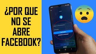 FACEBOOK NO ENTRA EN MI CELULAR  Soluciones Rápidas