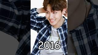 Evolution of Jung Hoseok  2013-2022 #junghoseok #hobi #bts #evolution #jhope