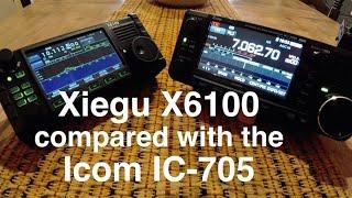 The Xiegu X6100 or the Icom IC-705? Making a purchase decision