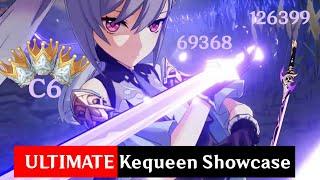 The ULTIMATE Keqing Showcase  C6R1 Keqing  Mistsplitter Keqing  Triple Crown  Genshin Impact