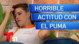 La horrible actitud de Alicia Machado con El Puma