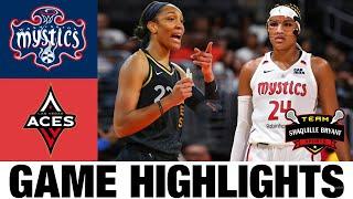Washington Mystics vs Las Vegas Aces FULL GAME Highlights  Womens Basketball  2024 WNBA