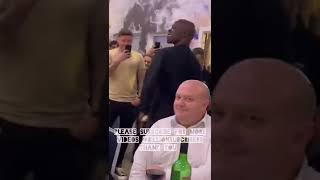 Chris Eubank showing off his Dancing skills