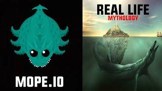 MOPE.IO VS REAL LIFEMYTHOLOGY