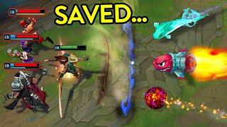 TOP 50 AMAZING SAVE MOMENTS IN LEAGUE OF LEGENDS