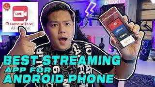 Best Live Streaming App For Any Android Phone  Full Tutorial  CameraFi Live  Facebook gaming