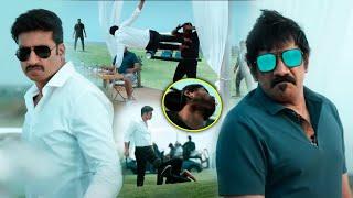 Gopichand And Rao Ramesh Action Fighting Scene  Pakka Commercial Movie  WOW TELUGU MOVIES