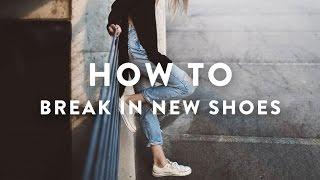 How To Break In or Stretch Out Shoes - IN MINUTES