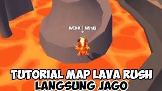 Tutorial shortcut map lava rush  Stumble Guys