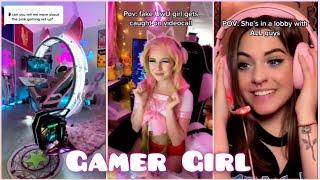 Gamer Girl  Tiktok Compilation