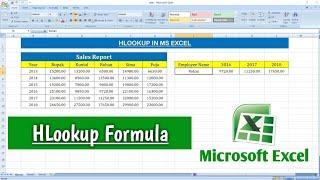 Cara Menggunakan Rumus HLOOKUP di Microsoft Excel  HLOOKUP di Excel