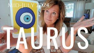 TAURUS  Theyre JEALOUS - Proceed On FAITH  Mid July 2024 Zodiac Tarot Reading