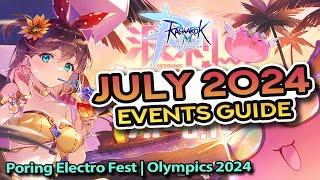 JULY 2024 Events Guide Poring Vault is BACK  Ragnarok M Eternal Love