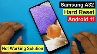 Samsung Galaxy A32 5G Hard Reset  Samsung A32 A325F Factory Reset  Pattren Unlock 2021 