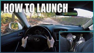 How to Launch a Lexus IS250IS350 Automatic