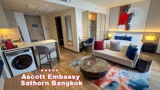 ASCOTT  Embassy  Sathorn Bangkok. Awesome ***** hotel tour