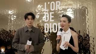 Subbed Deng Wei 邓为 CUT - LOr De Dior Exhibition 迪奥倾城之金展览