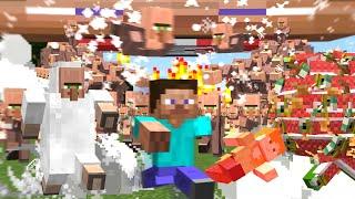 WAIT WHAT The Rise of Villager Minecraft IX