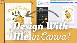 How to Create Designs for Sublimation in CanvaDesign with me