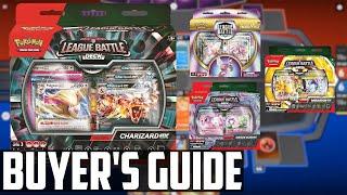 Pokemon TCG League Battle Deck Buyers Guide Charizard ex Gardevoir ex Miraidon ex Palkia VSTAR