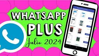 Whatsapp Plus YA FUNCIONA  Whatsapp Plus sin vincular WhatsApp Plus Ultima versión 2024 whatsap GB