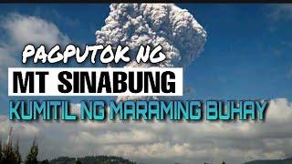 Muling sumabog ang Mt. Sinabung sa North Sumatra Indonesia usok umabot ng higit 5km