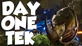 THEY THOUGHT WE MESHED THEM DAY 1... Online Raiding Oilcave - ARK PVP