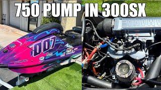 750 Kawasaki Pump in 300sx Yamaha 650701 conversion ski