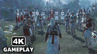 Assassins Creed 1 - Altair vs Templars Army Gameplay PC 4K 60FPS