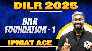 DILR Foundation 01  IPMAT 2025 Preparation