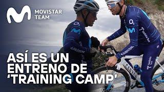 #SinCadena ¿Cómo son los entrenamientos de las concentraciones?  Movistar Team - 2022