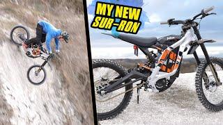 RIPPING MY BRAND NEW SUR RON ELECTRIC DIRT BIKE