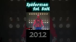 Evolution of Spiderman 1st Suit up scene #Shorts #Evolution #spiderman