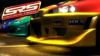 SRS - Street Racing Syndicate HD PS2 - Intro & Gameplay