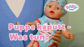 Was tun bei einem Problem mit deiner BABY born Puppe? 🩹  BABY born
