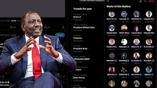 President Ruto faces nightmare as he answers tough questions from Kenyans on X space