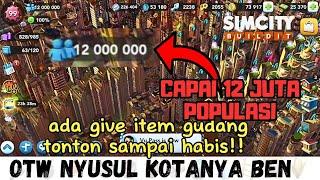 12 Juta Populasi Ibukota Tercapai  Give 75 Item Gudang Harga Murah  SimCity Level 99