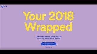 My Spotify 2018 Wrapped